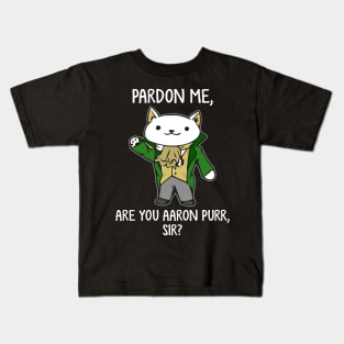 Aaron Purr Cat Lover - Limited Edition Kids T-Shirt